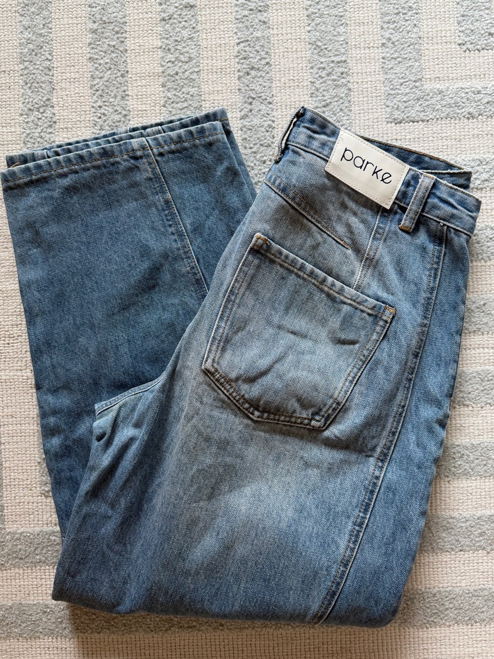 Parke Horseshoe Barrel Jeans | Blue | 28